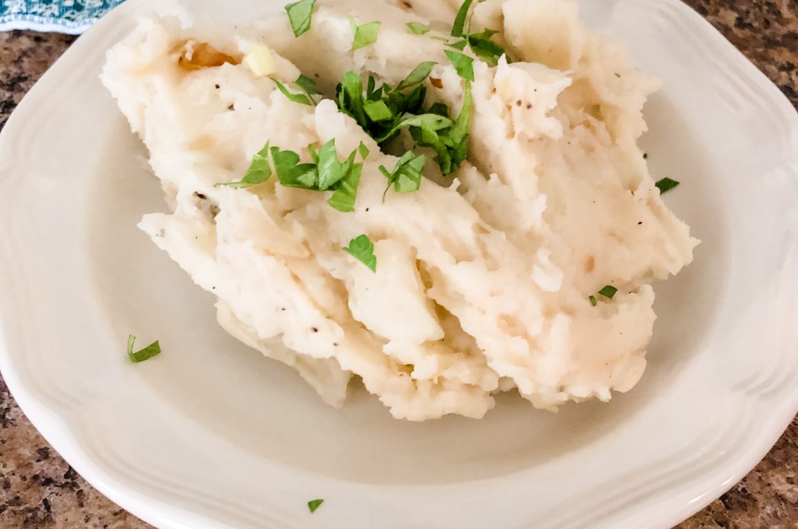 garlic mashed potatoes
