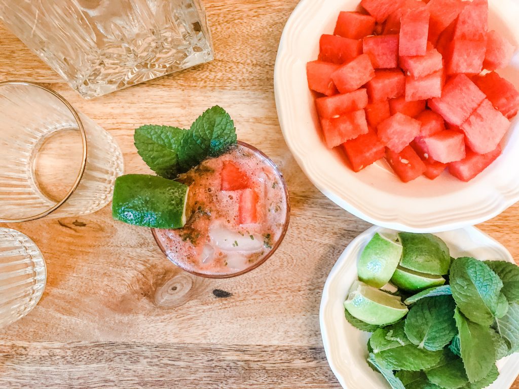 watermelon mint mojito
